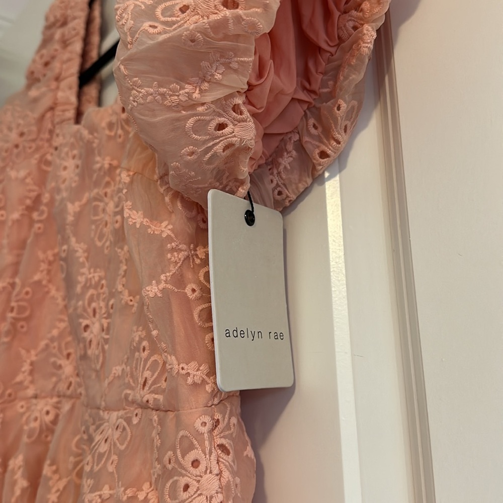 Adelyn Rae Matilda Embroidered Minj Dress - XS - Picture 3 of 7